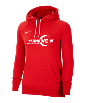 Nike TFF Hoody EC 2024 Damen Rot - rot