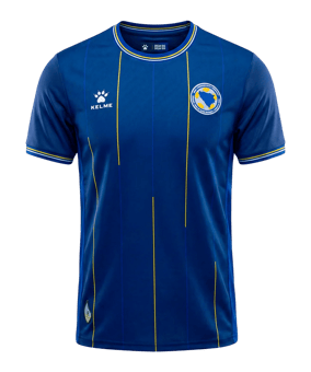 Kelme BIH Bosnien Herzegowina Replica Trikot Home WM 2026 Dunkelblau - blau
