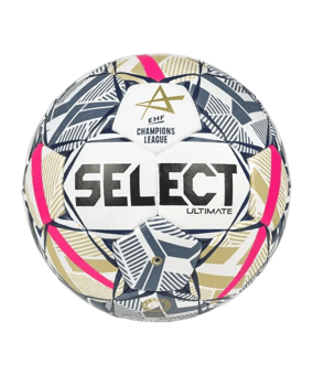 Select Ultimate EHF CL v26 Spielball Weiß - weiss