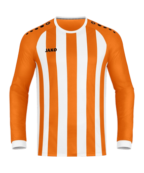 JAKO Inter Trikot Langarm Orange Weiss F352 - orange