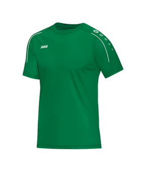 Jako Classico T-Shirt Grün Weiss F06 - gruen