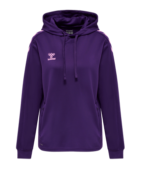 Hummel hmlCORE XK Poly Hoody Damen Lila F3443 - lila
