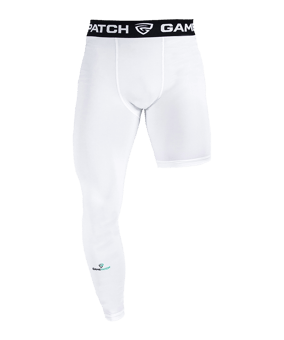 Gamepatch Single-leg Right Tight Weiss F001