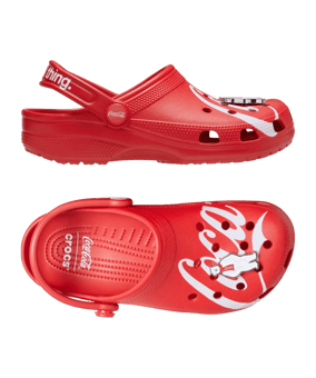 Crocs Coca Cola Classic Clog Mehrfarbig - rot
