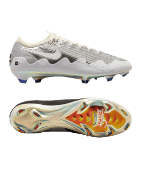 Nike Air Zoom Mercurial Vapor XVI Elite FG X2 Patta Unite Silber F001 - silber