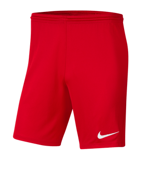 Nike Park III Short Rot F657 - rot