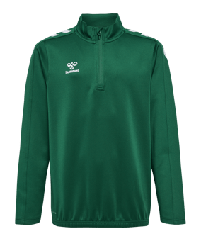 Hummel Core Xk Half Zip Poly Sweatshirt Kids Grün F6140 - gruen