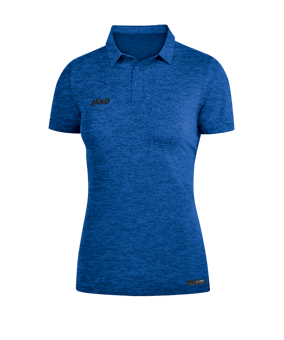 Jako Premium Basics Poloshirt Damen Blau F04 - blau