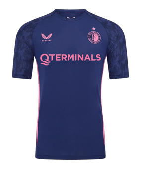Castore Feyenoord Rotterdam Trainingsshirt Blau - blau