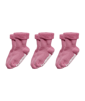 Hummel Mini Non Slip 3-Pack Socken Kids Rosa F3203 - rosa