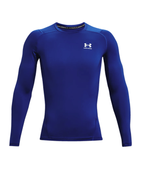 Under Armour HG Compression Sweatshirt Blau F400 - blau