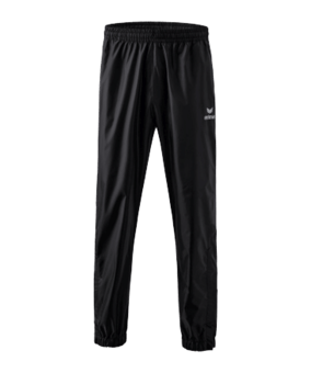 Erima Team Regenhose Kids Schwarz - schwarz