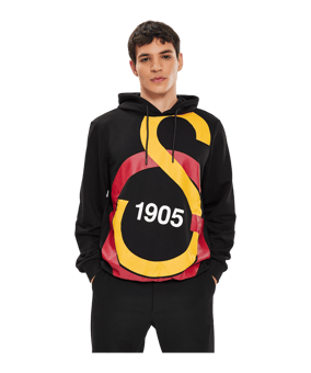 Galatasaray Istanbul Big Logo Sweatshirt Schwarz - schwarz