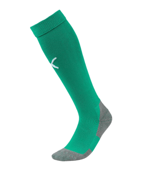 PUMA LIGA Socks Core Stutzenstrumpf Grün Weiss F05 - gruen