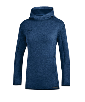 Jako Premium Basic Hoody Damen Blau F49 - blau