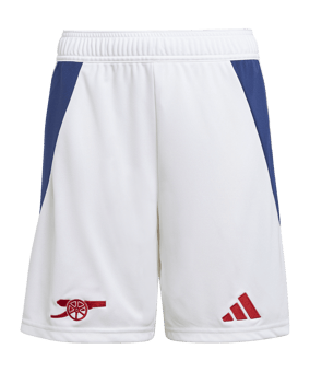 adidas FC Arsenal London Short Home 2024/2025 Kids Weiss - weiss