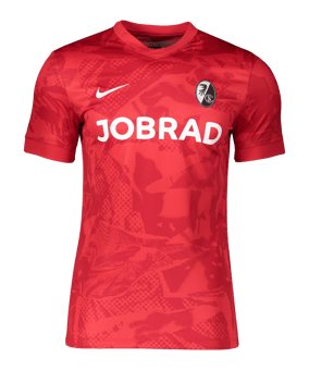 Nike SC Freiburg Prematch T-Shirt 2025/2026 Rot F657 - rot