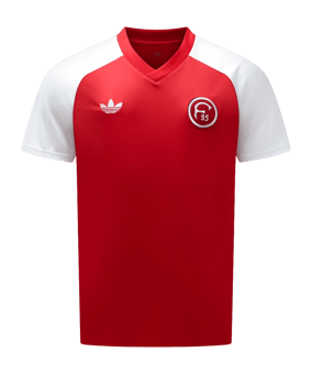 adidas Originals Fortuna Düsseldorf WarmUp T-Shirt 2026/2027 Rot - rot