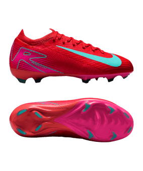 Nike Jr Air Zoom Mercurial Vapor XVI Pro FG Mad Energy Kids Rot F800 - rot