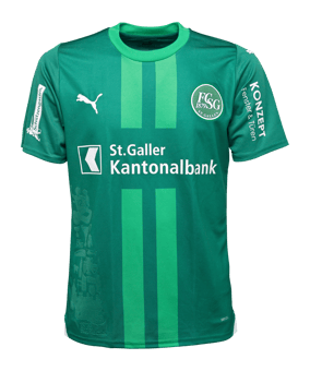 PUMA FC St. Gallen Trikot Home 2023/2024 Kids F01 - gruen