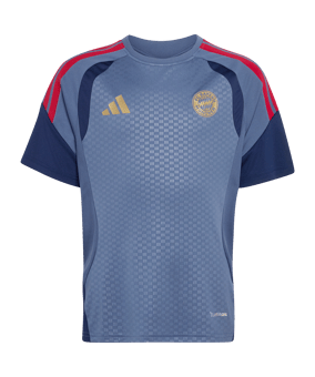 adidas FC Bayern München Trainingsshirt 2026/2027 Kids Blau - blau