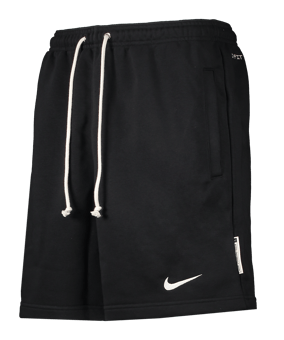 Nike Fleece 8in Short Schwarz F010 - schwarz