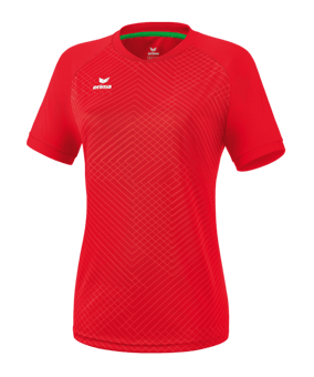 Erima Madrid Trikot Damen Rot - rot