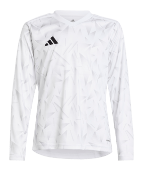 adidas Team Icon 25 Trikot langarm Kids Weiß - weiss
