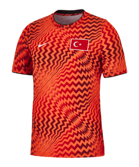 Nike TFF Türkei Prematch T-Shirt WM 2026 Rot F635 - rot