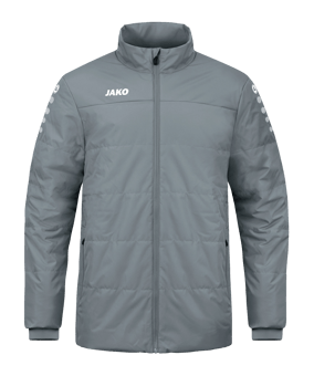 JAKO Team Coachjacke Kids Grau F840 - grau