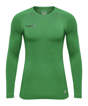 Hummel First Performance Sweatshirt Grün F6235 - gruen
