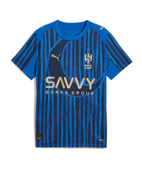 PUMA Al Hilal KIDSUPER Jr Trikot Kids Blau F14 - blau