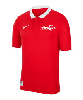 Nike TFF Polo EC 2024 Rot - rot