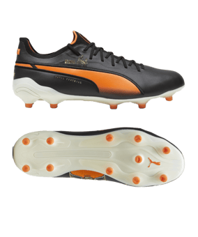PUMA KING Ultimate Cruyff FG/AG Schwarz Weiss F01 - schwarz