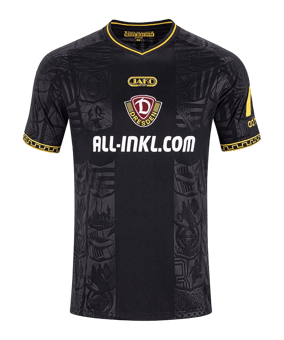 JAKO Dynamo Dresden Trikot 3rd 2026/2027 Schwarz F800 - schwarz