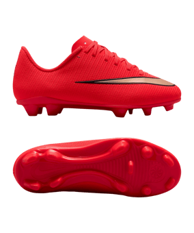 Nike Jr. Air Zoom Mercurial Vapor XVII Club MG - rot