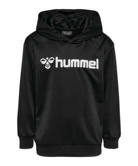 Hummel Logo Hoody Kids Schwarz F2001