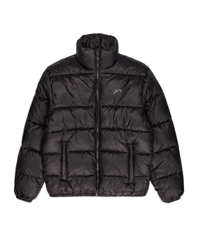K1X 3D Puffer Jacke Schwarz - schwarz