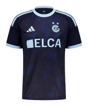 adidas GCZ Grasshopper Club Zürich Custom Trikot Away 2026/2027 Dunkelblau - blau