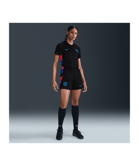 Nike England Short Away 2025 Damen Schwarz F010 - schwarz