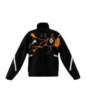 adidas Real Madrid Avengers Anthem Jacke Kids Schwarz - schwarz