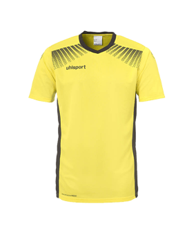 Uhlsport Goal Trikot kurzarm Gelb Schwarz F07 - gelb