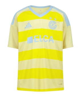 adidas GCZ Grasshopper Club Zürich Custom Trikot 3rd 2026/2027 Kids Gelb - gelb