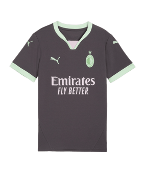 PUMA AC Mailand Trikot 3rd 2024/2025 Kids Grau F03 - grau
