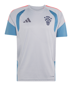 adidas Kroatien Tiro Trainingsshirt 2026 Grau - grau