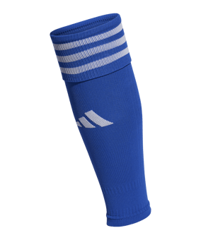 adidas Team Sleeves 23 Strumpfstutzen Blau Weiss - blau