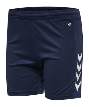 Hummel hmlCORE XK Poly Short Damen Blau F7026 - blau