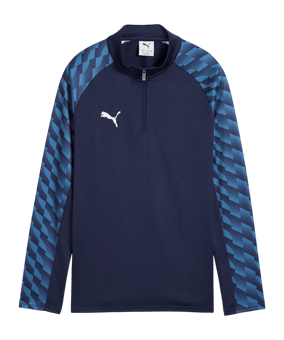 PUMA teamLIGA26 Training 1/4 Zip Top Kids Blau F06 - blau