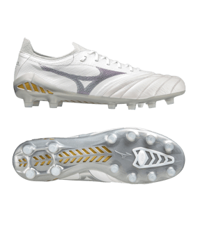 Mizuno Morelia Neo III Elite FG Shining Weiss F04 - weiss