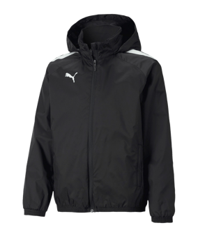 PUMA teamLIGA Allwetterjacke Kids Schwarz F03 - schwarz